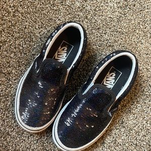 Toddler glitter vans
